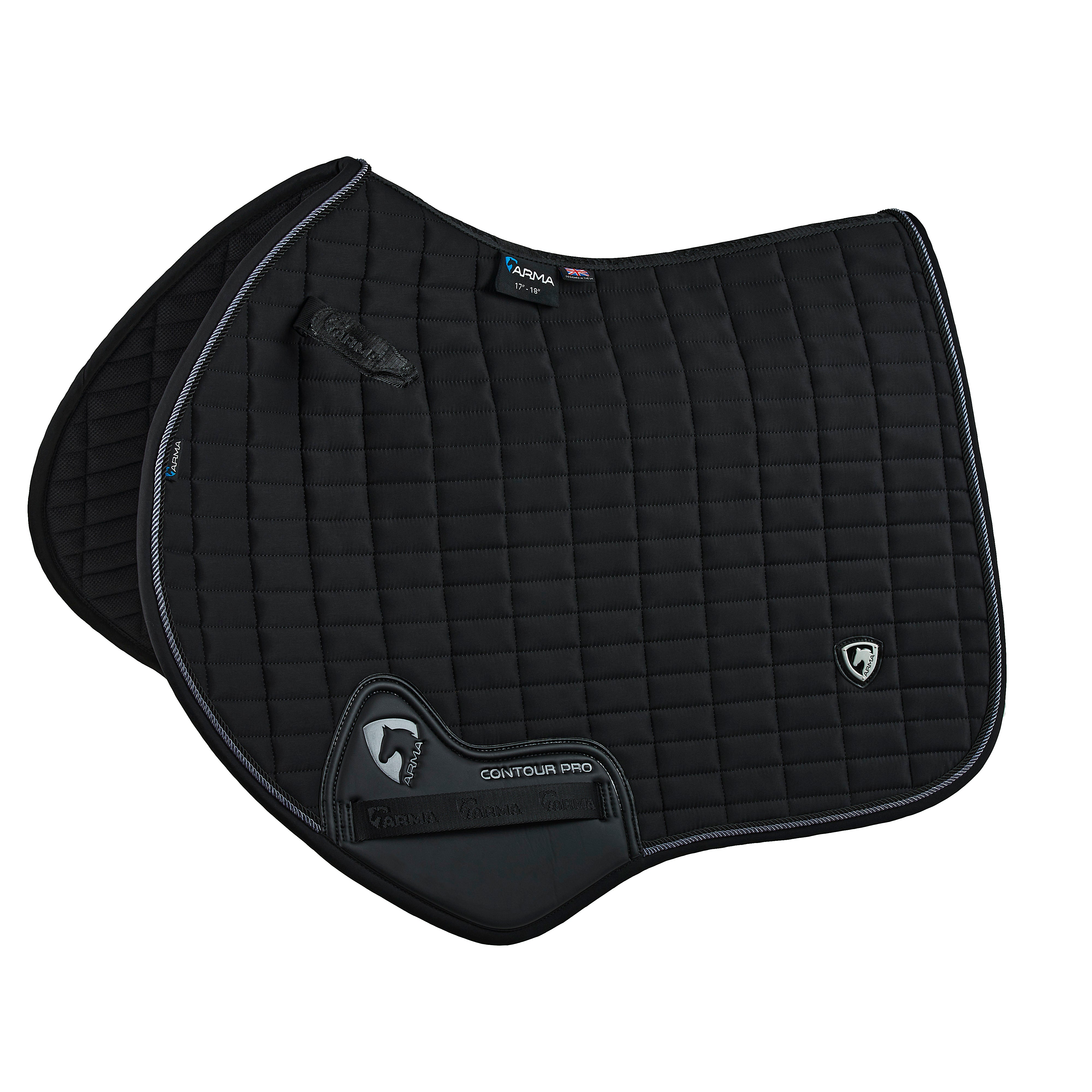 Arma Matte Jump Saddle Pad - Black