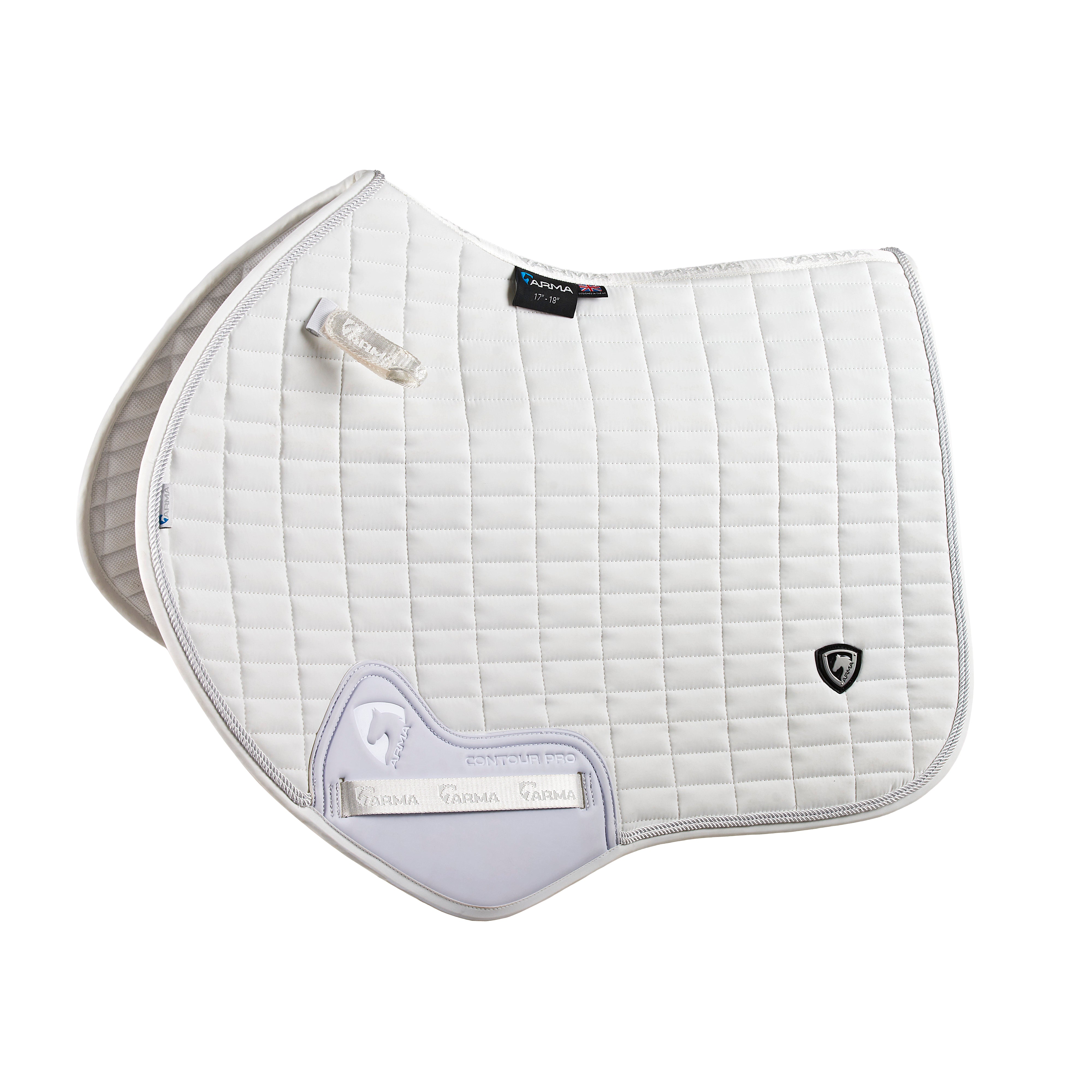 Arma Matte Jump Saddle Pad - White