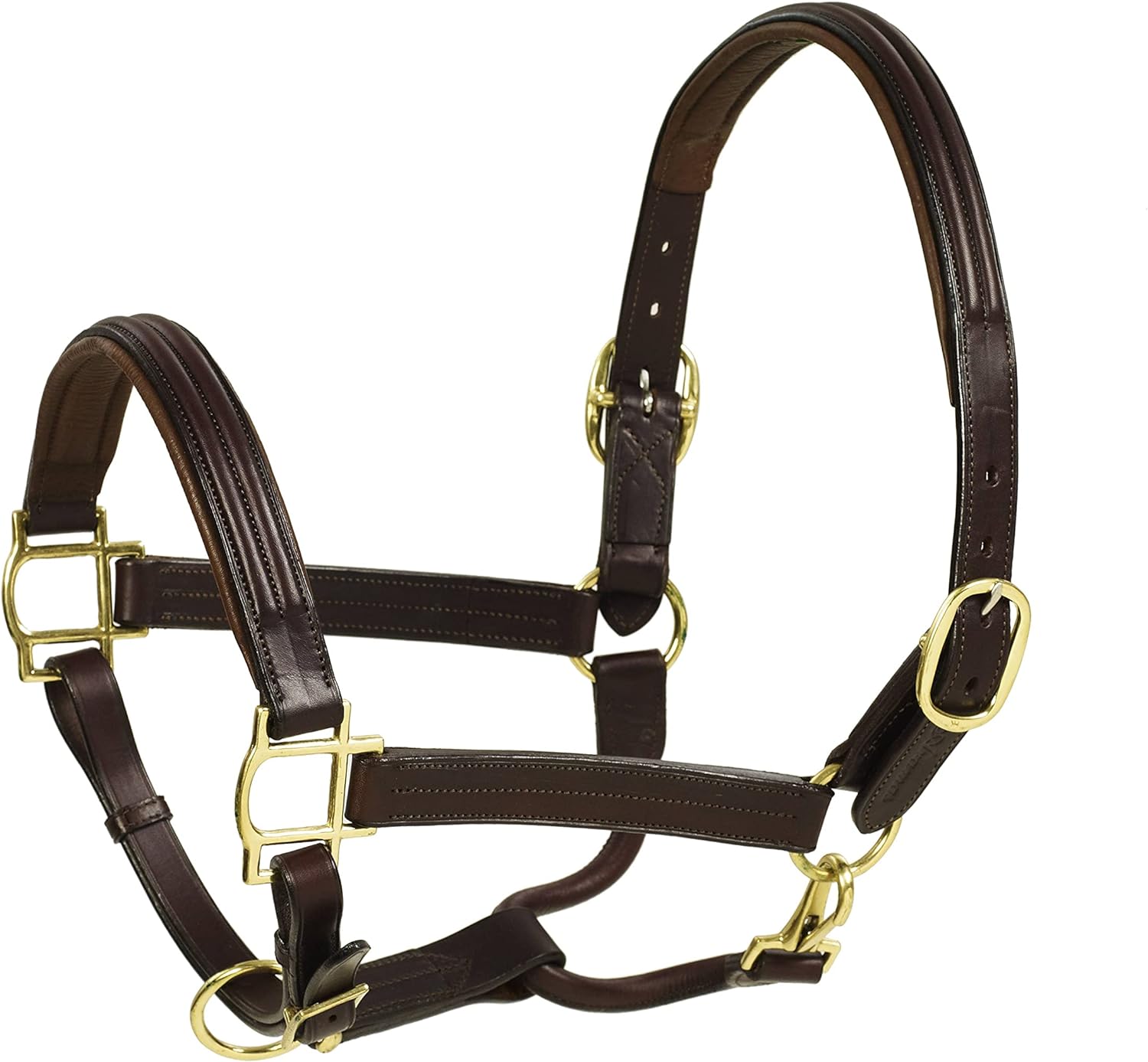 Aramas Double Raised Padded Halter - Chocolate