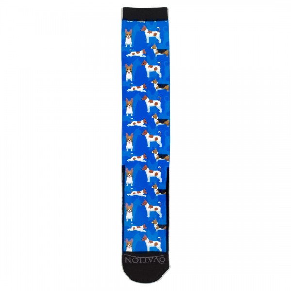 Ovation FootZees Boot Socks - Corgi/Jack Russell