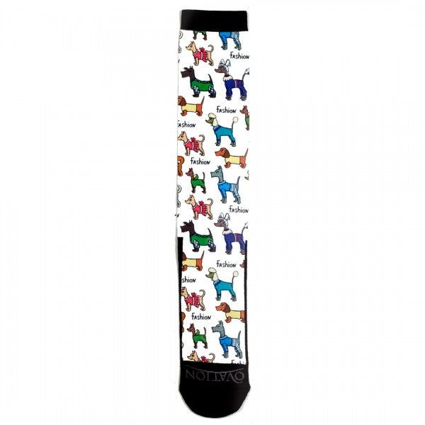 Ovation FootZees Boot Socks - Fashion Dogs