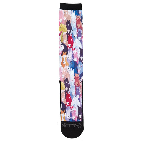 Ovation FootZees Boot Socks - Omg Ponies