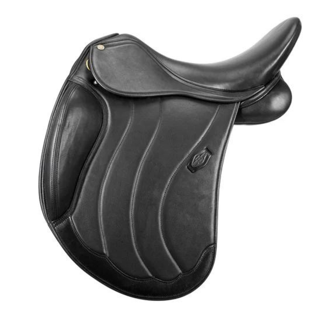 Henri de Rivel Parisian Monoflap Dressage Saddle - Black