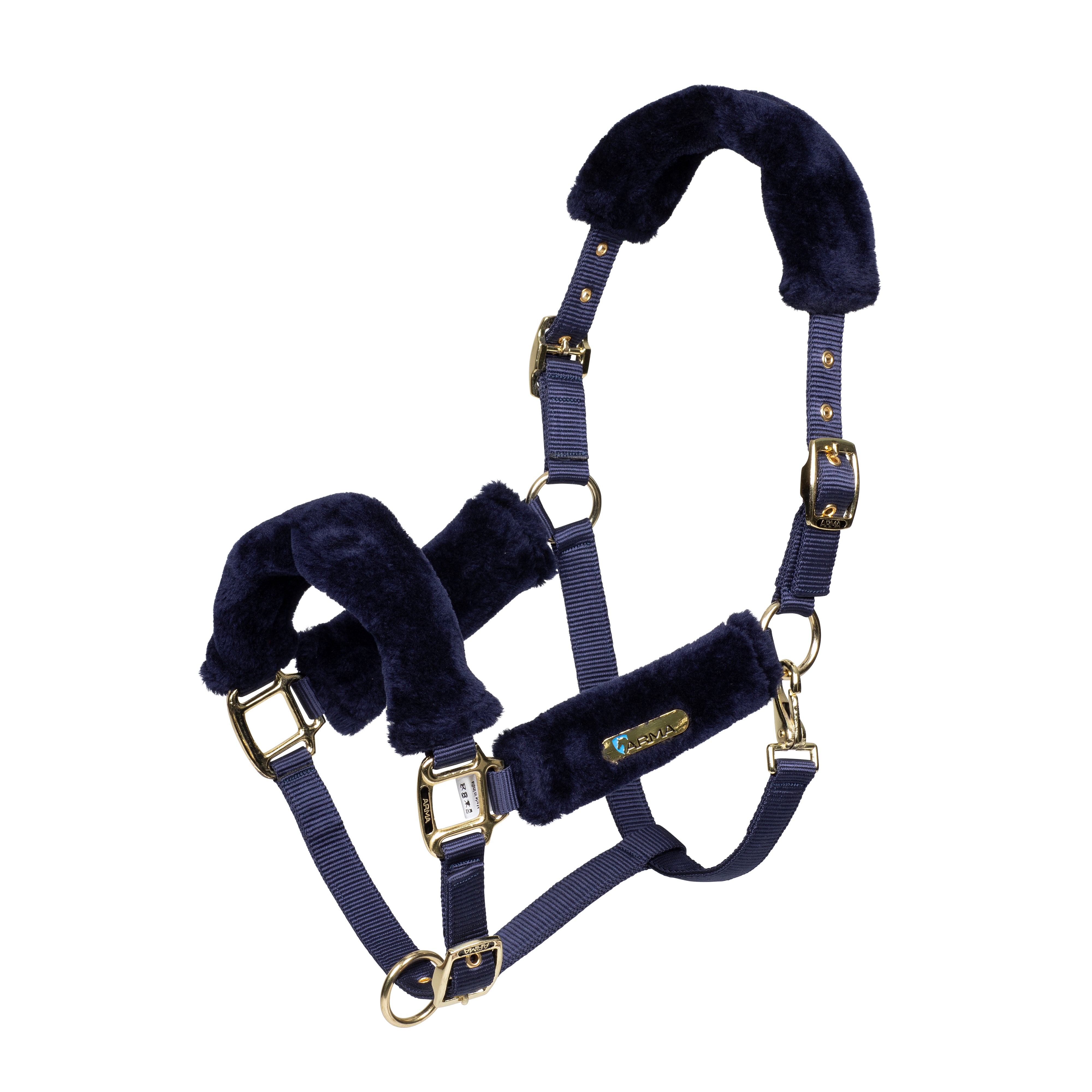 Arma Fleece Headcollar - Navy