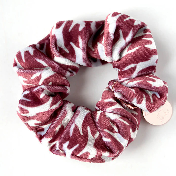 Spiced Equestrian Stride Scrunchie - Dusty Rose