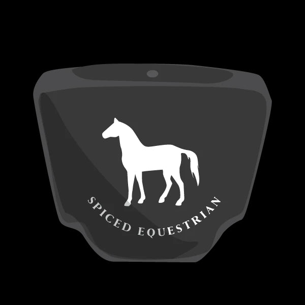 Spiced Equestrian Treat Pouch - Black