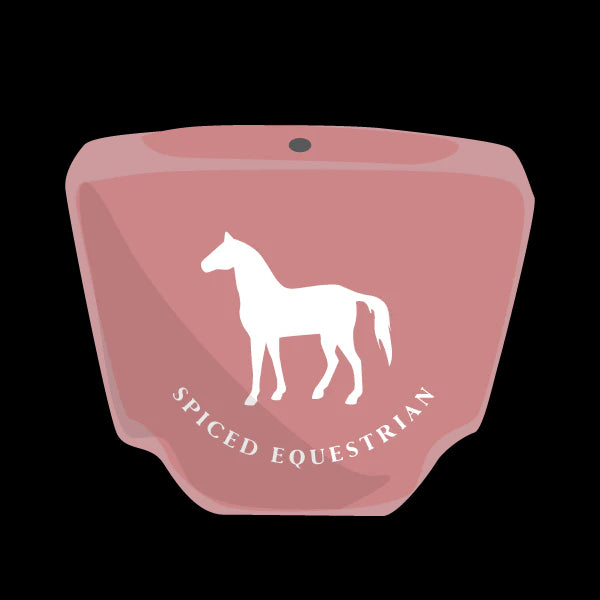 Spiced Equestrian Treat Pouch - Pink