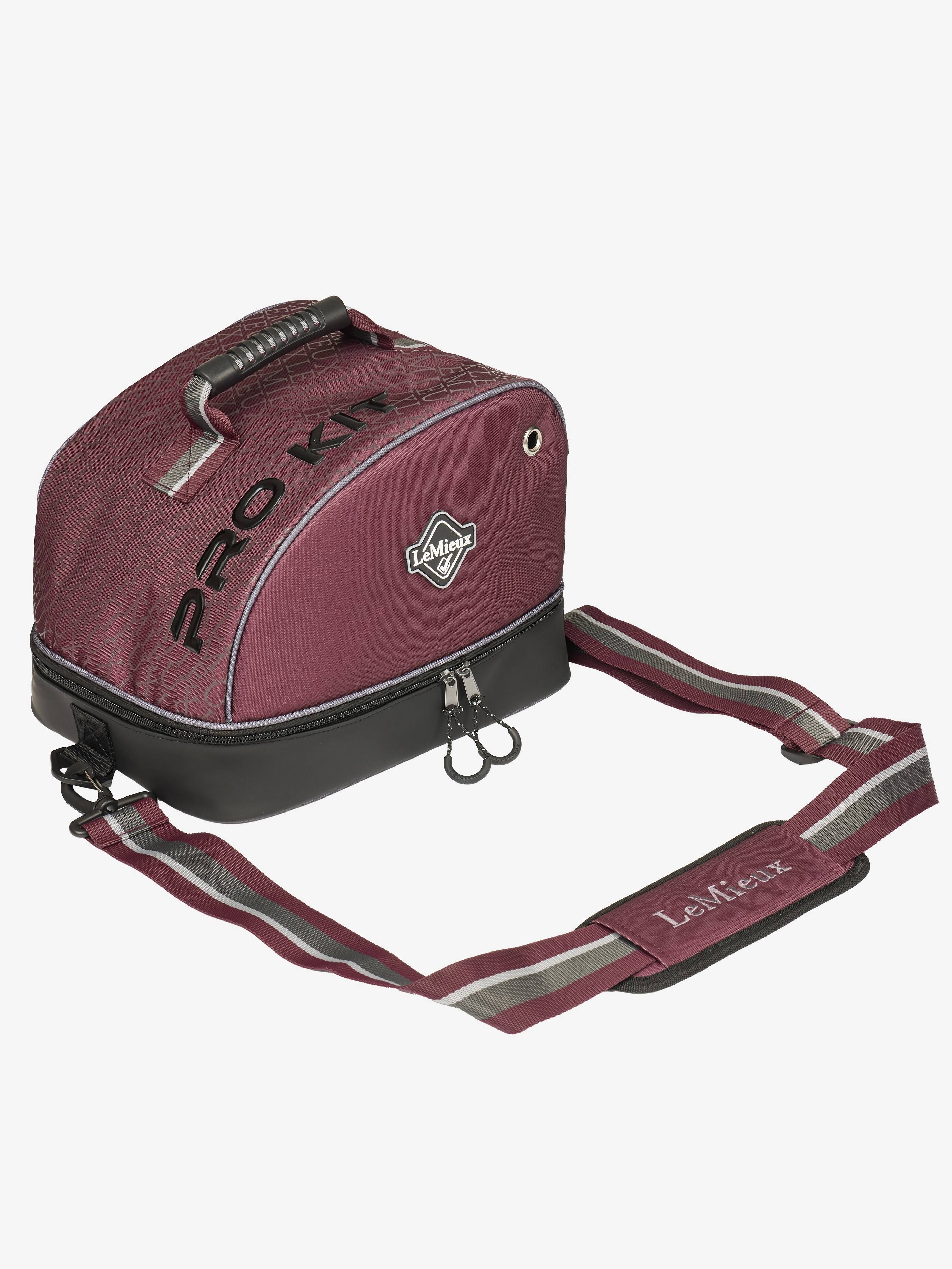 LeMieux Elite Pro Hat Box - Burgundy