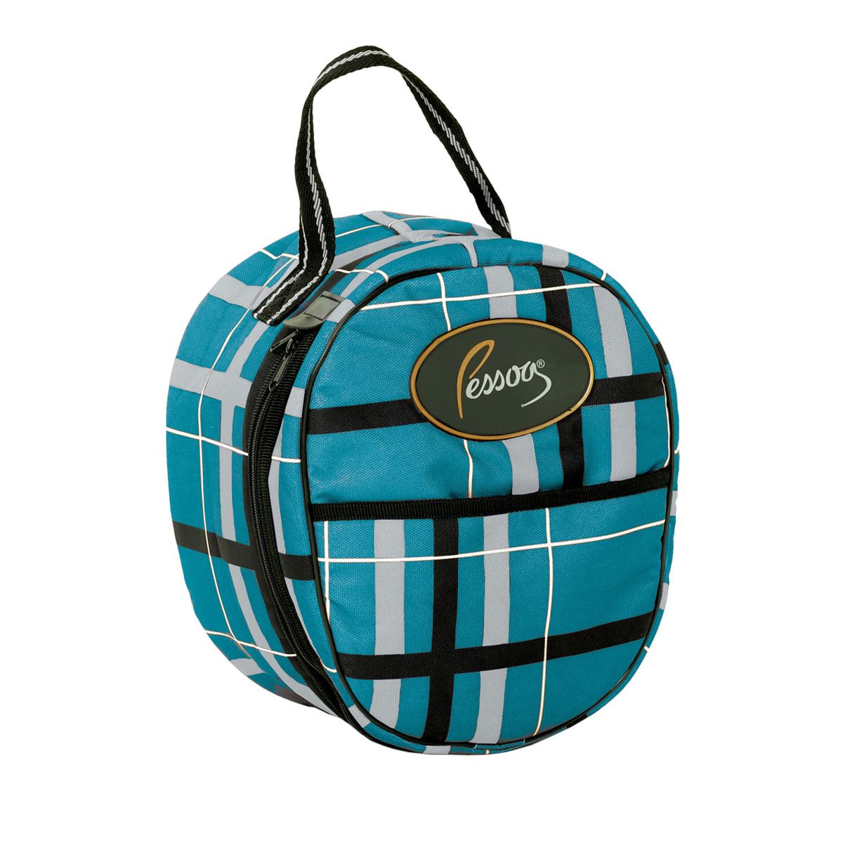 Pessoa Alpine 1200 Denier Nylon Helmet Bag - Juniper/Clay Plaid