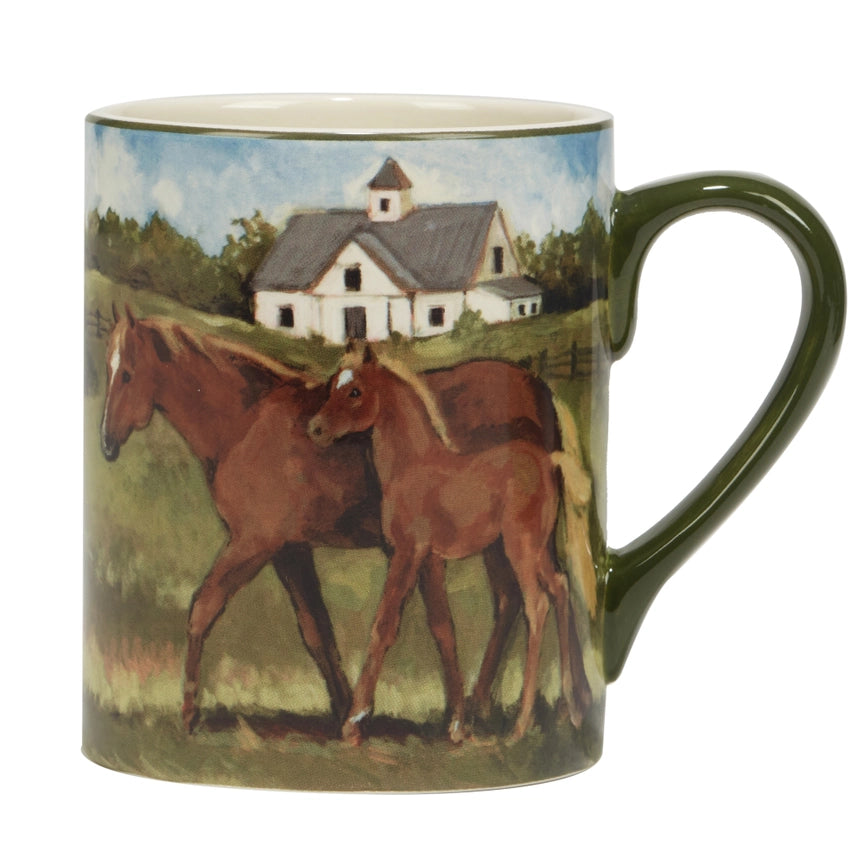 York Stables Mug - Mare & Foal