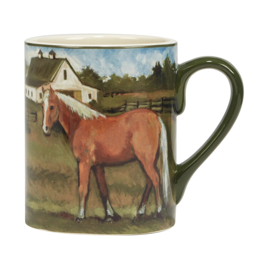 York Stables Mug - Palomino Horse