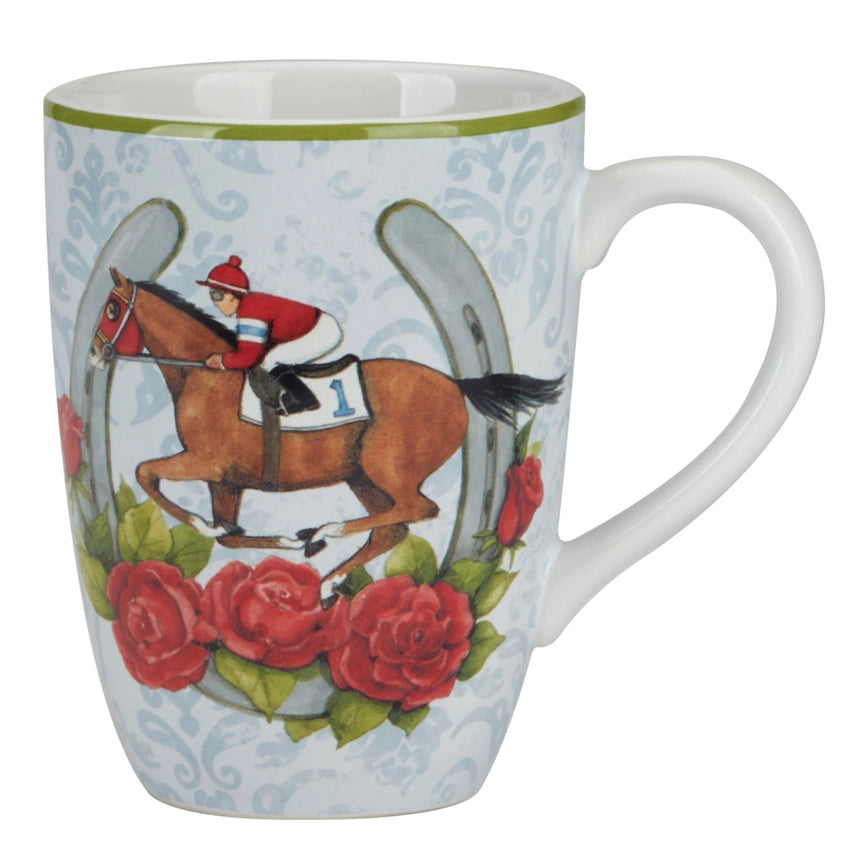 Day At the Races Mug 14 oz - Horse