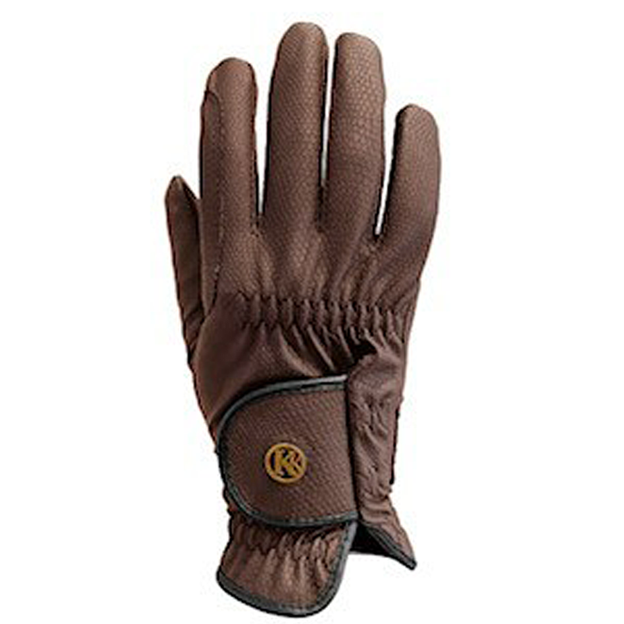 Kunkle Premium Show Gloves - Brown