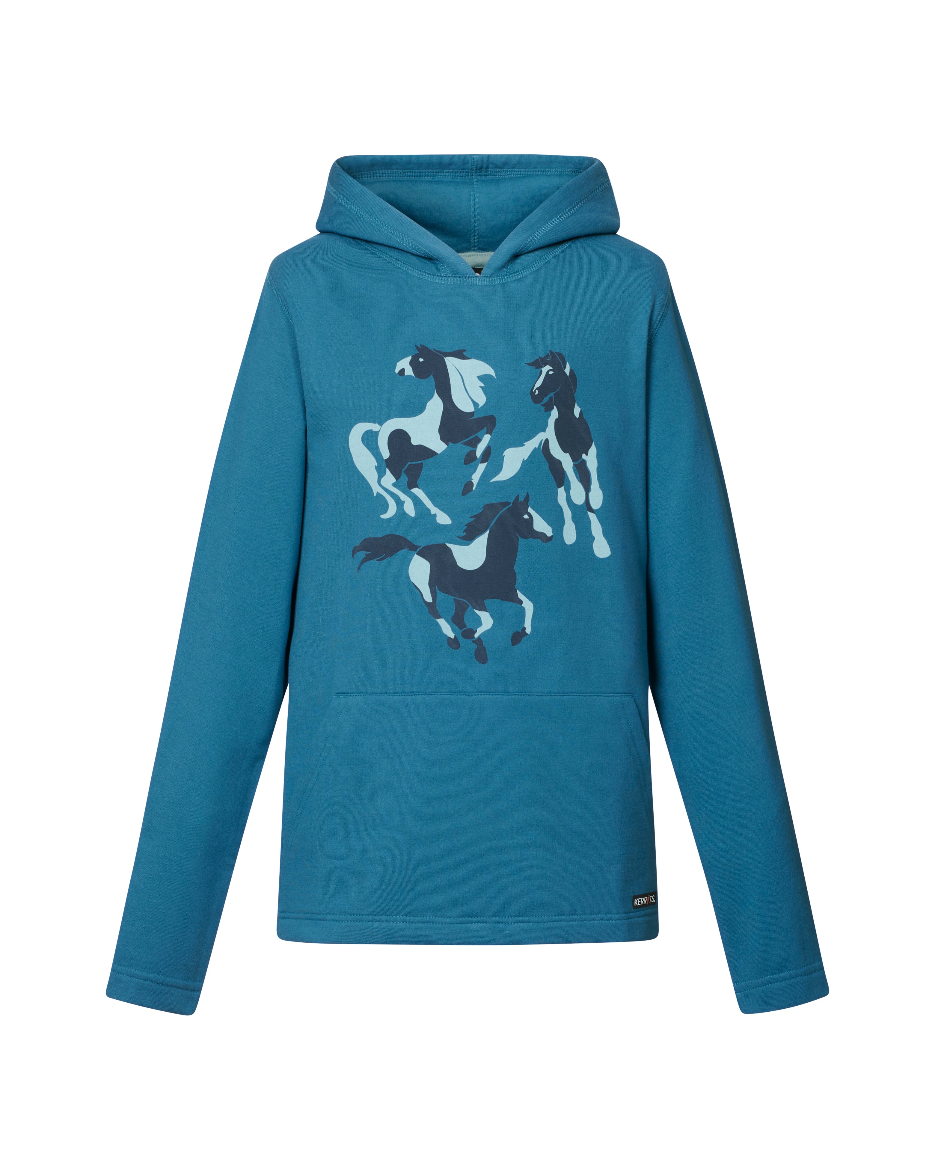 Kerrits Kids Mod Mare Pullover Hoodie - Atlantic