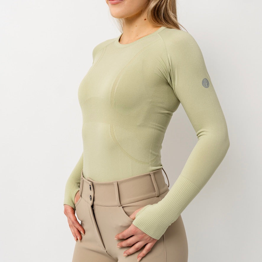 TKEQ The 'KENNEDY' Seamless Long Sleeve - Lucky