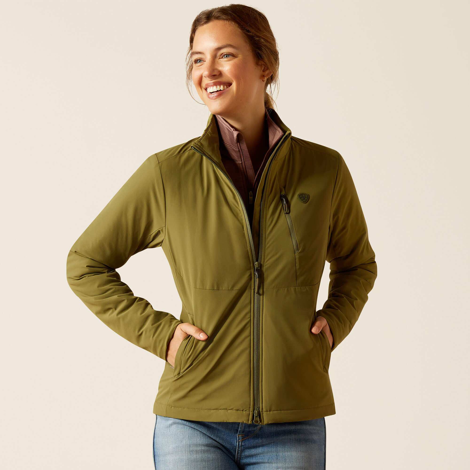 Ariat Rion StretchShell Insulated Jacket - Winter Moss