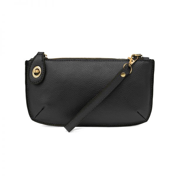 Joy Susan Mini Crossbody Wristlet Clutch - Black