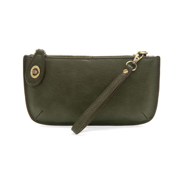 Joy Susan Mini Crossbody Wristlet Clutch - Hunter Green