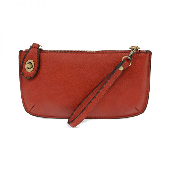 Joy Susan Mini Crossbody Wristlet Clutch - Red