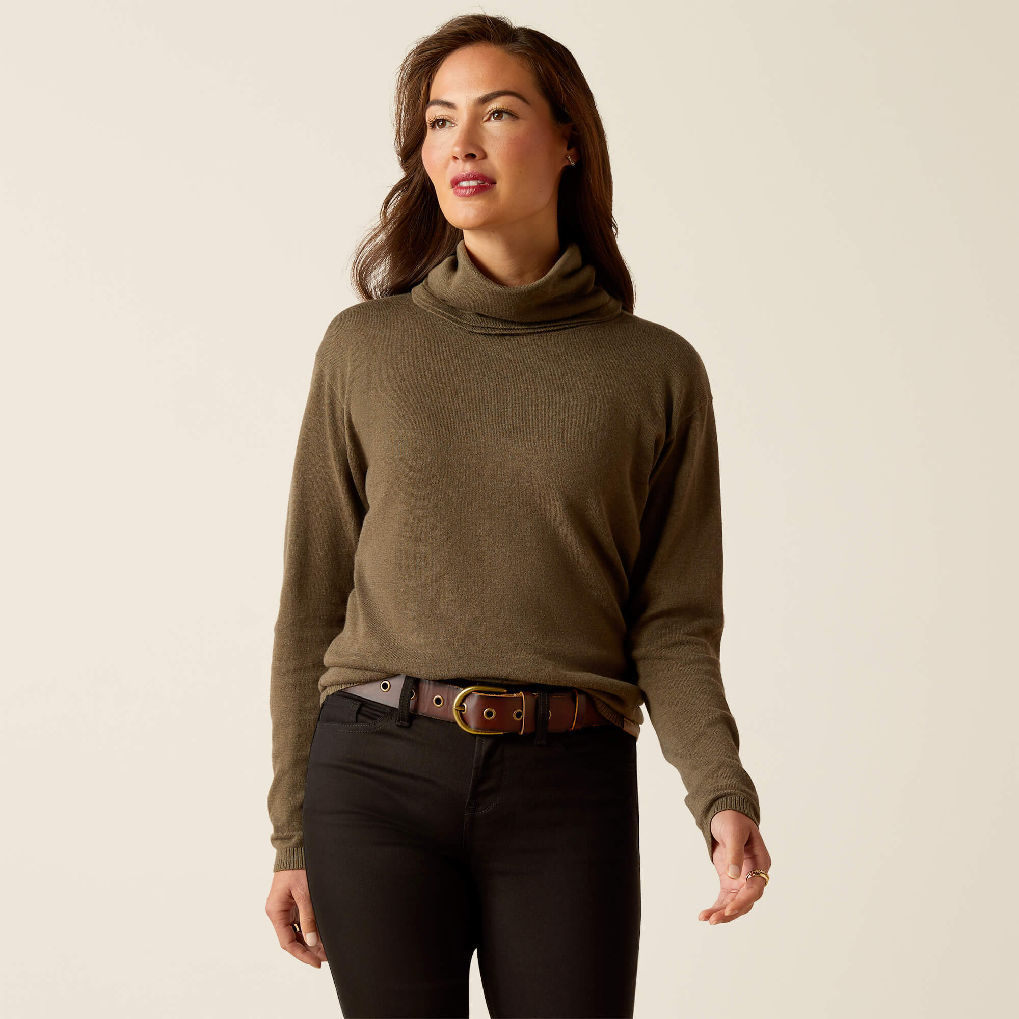 Ariat Lexi Knit Sweater - Earth