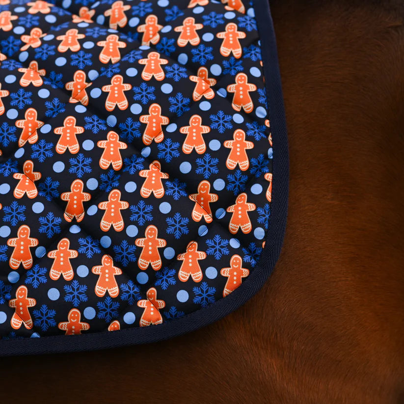 Dreamers & Schemers All Purpose Saddle Pad - Holiday Ginger