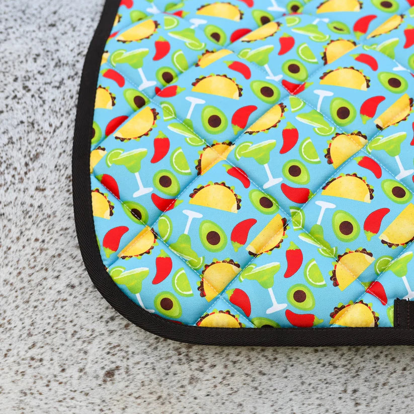 Dreamers & Schemers All Purpose Saddle Pad - Taco Time