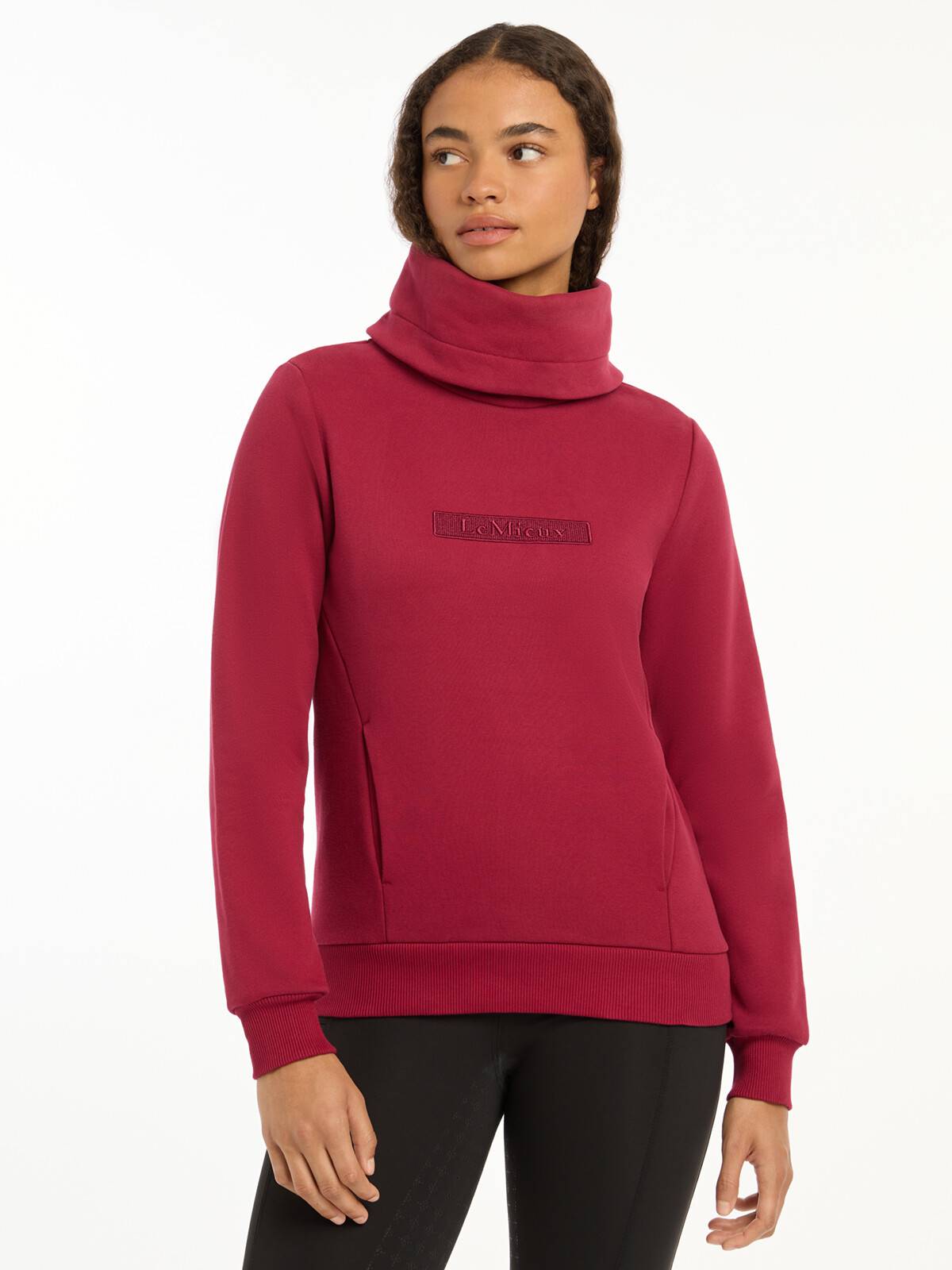 LeMieux Adele Funnel Neck Sweater - Ember