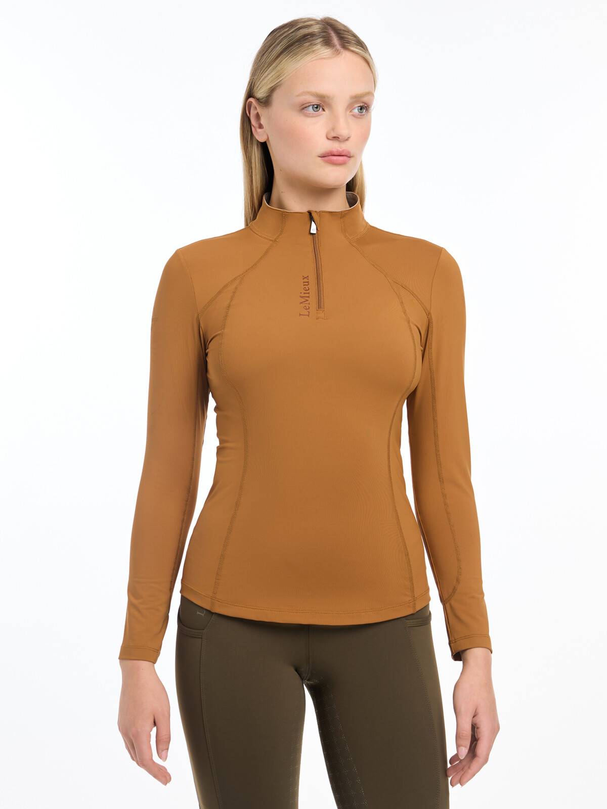 LeMieux Long Sleeve Base Layer - Ginger