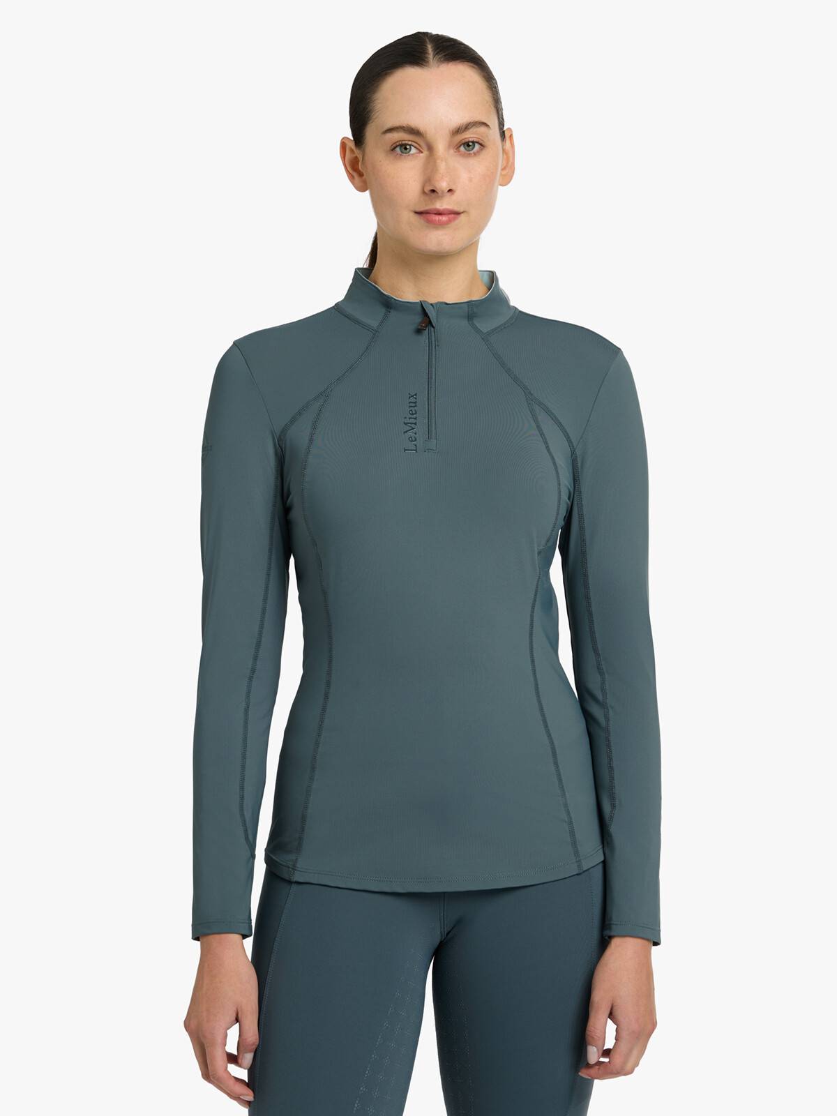 LeMieux Long Sleeve Base Layer - Petrol