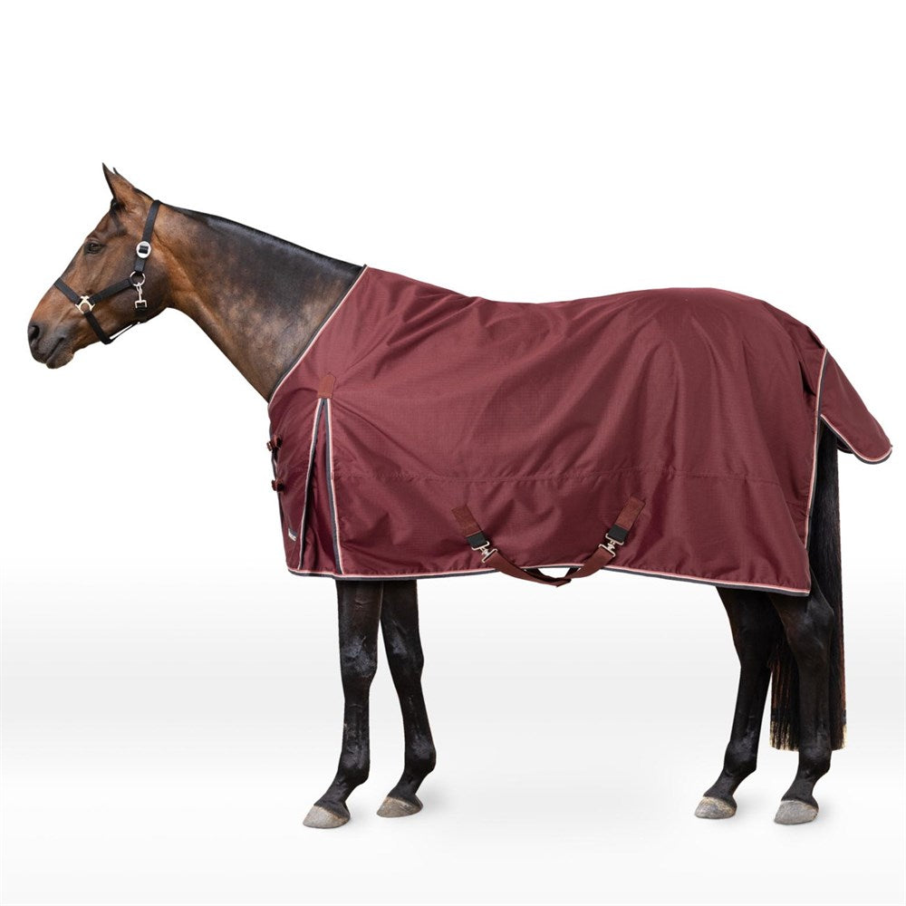 Horze Glasgow Light Weight Turnout Sheet - Burgundy