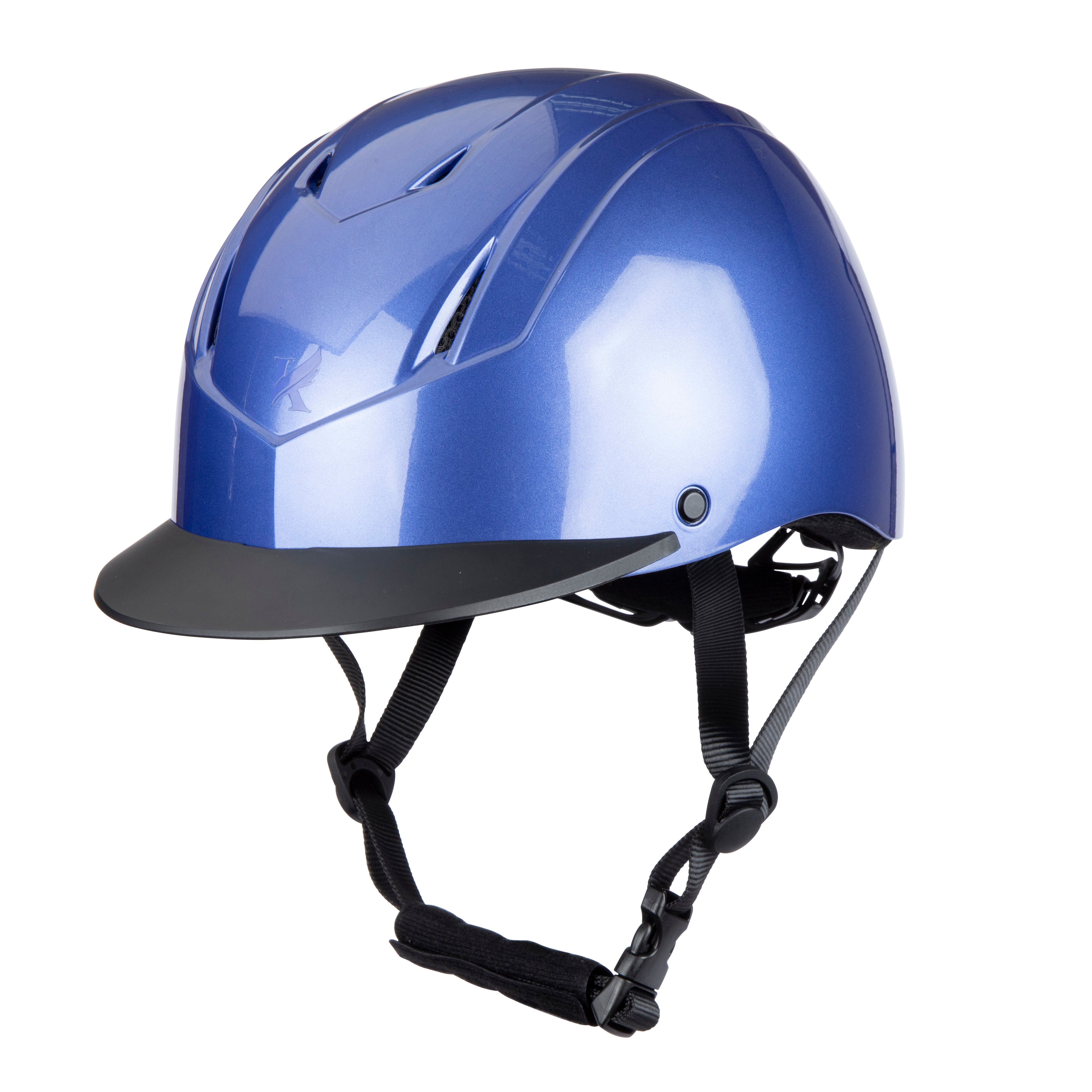 Shires Karben Matteo Riding Helmet - Blue