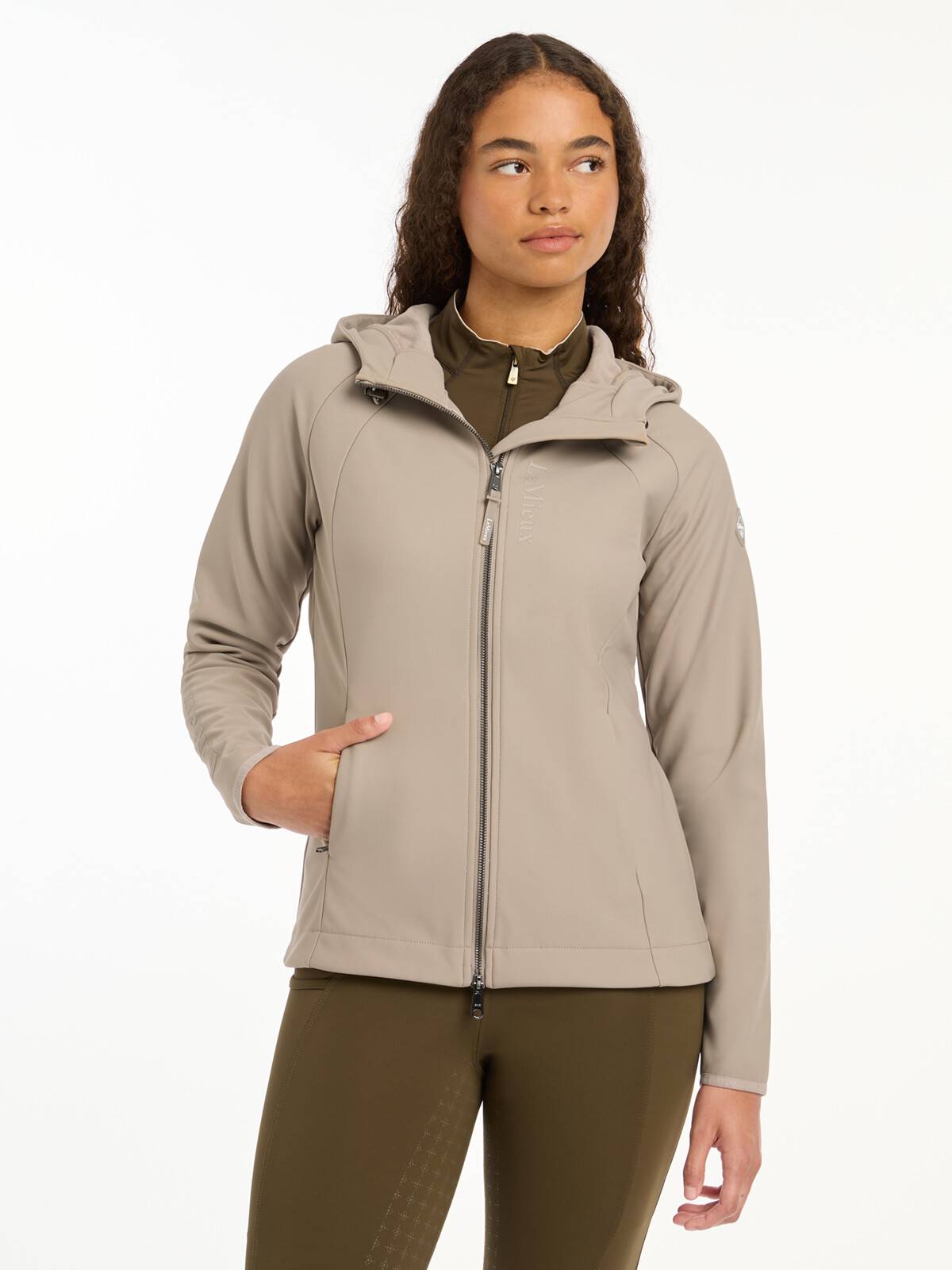 LeMieux Charolotte Soft Shell Jacket - Ash