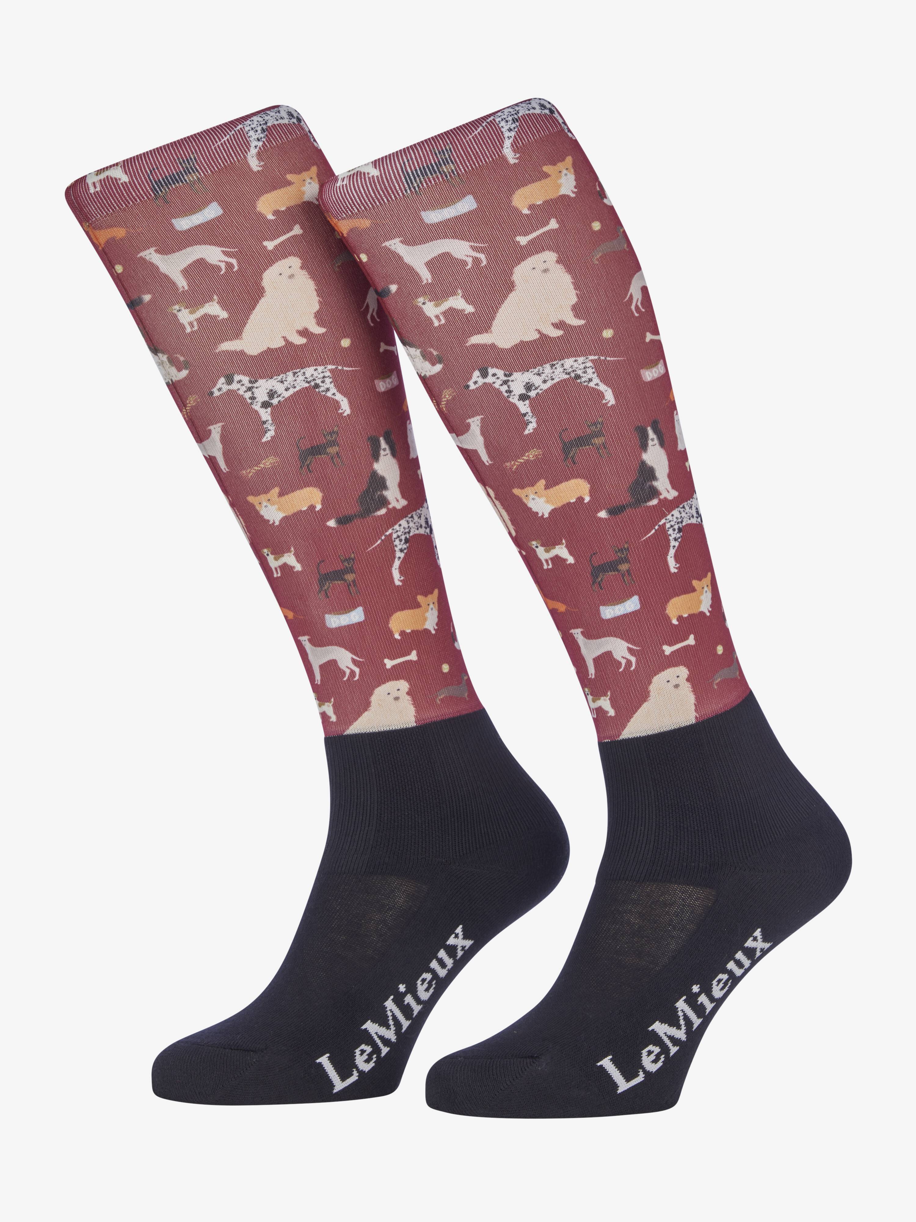 LeMieux Footsie Socks - Ember Dogs