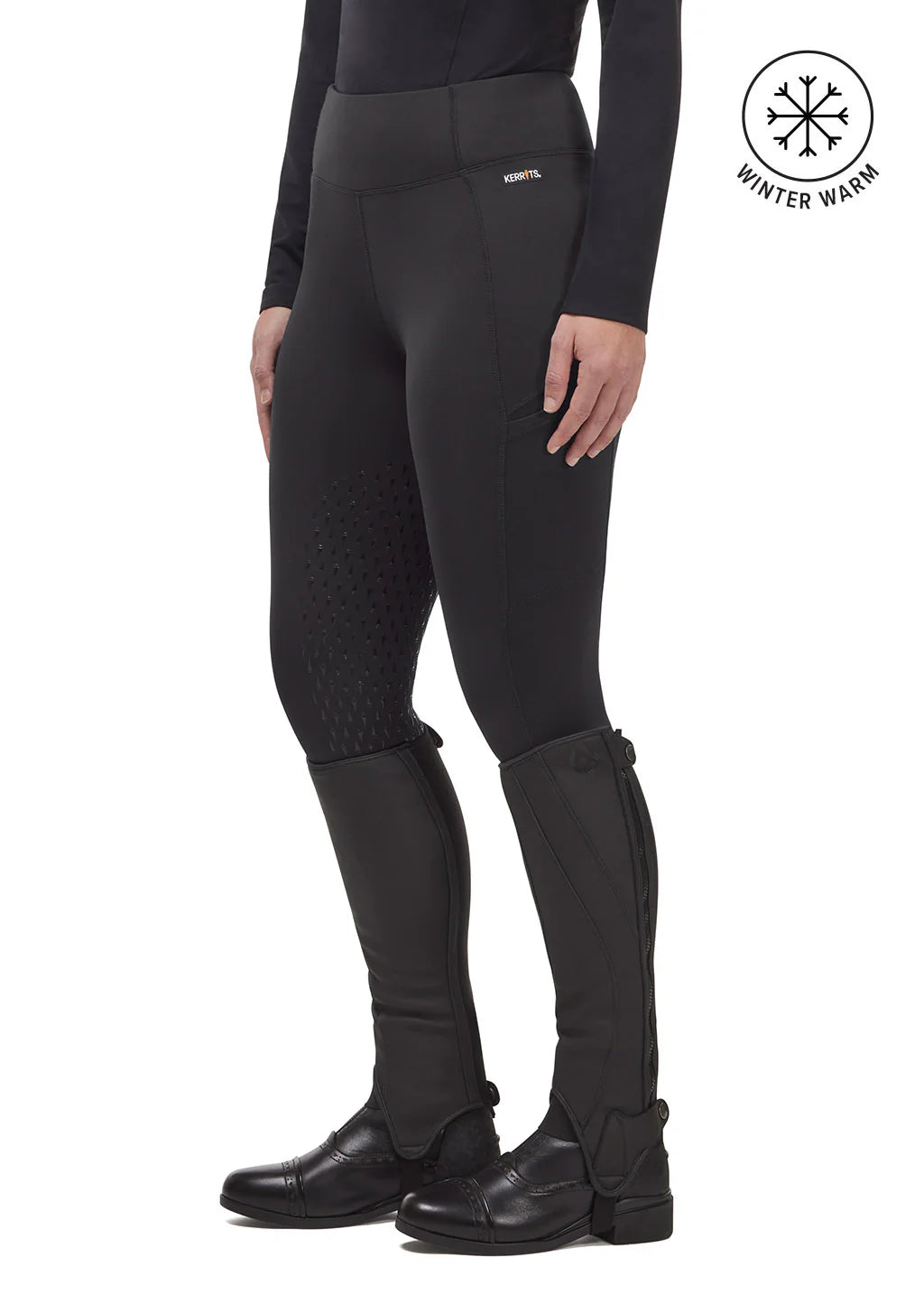 Kerrits Thermo Tech 2.0 Full Leg Tight - Black