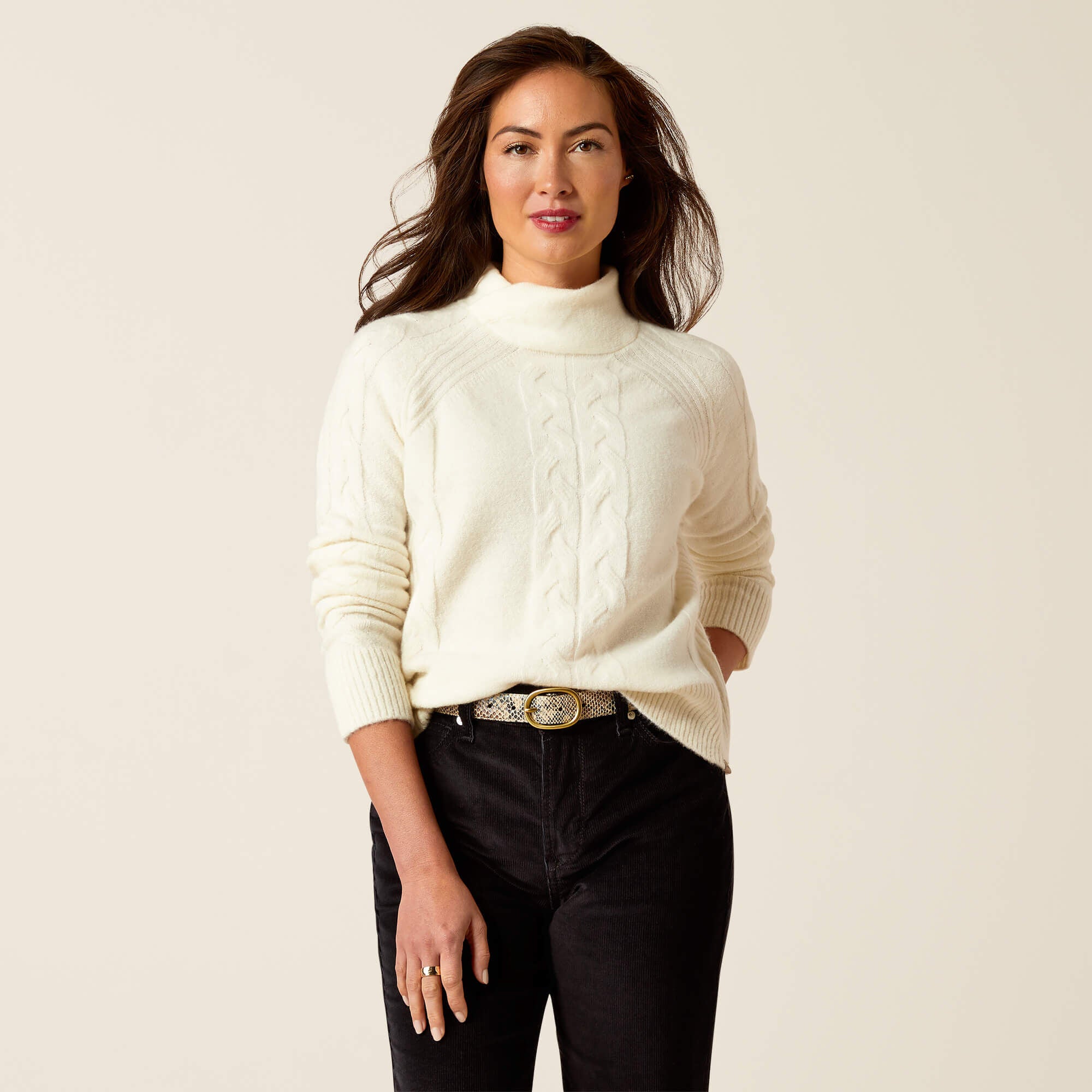 Ariat Novato Sweater - Vanilla Ice