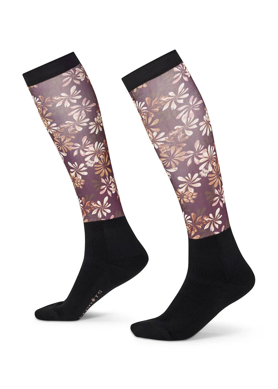 Kerrits Dual Zone Boot Socks - Vineyard Autumn Bouquet