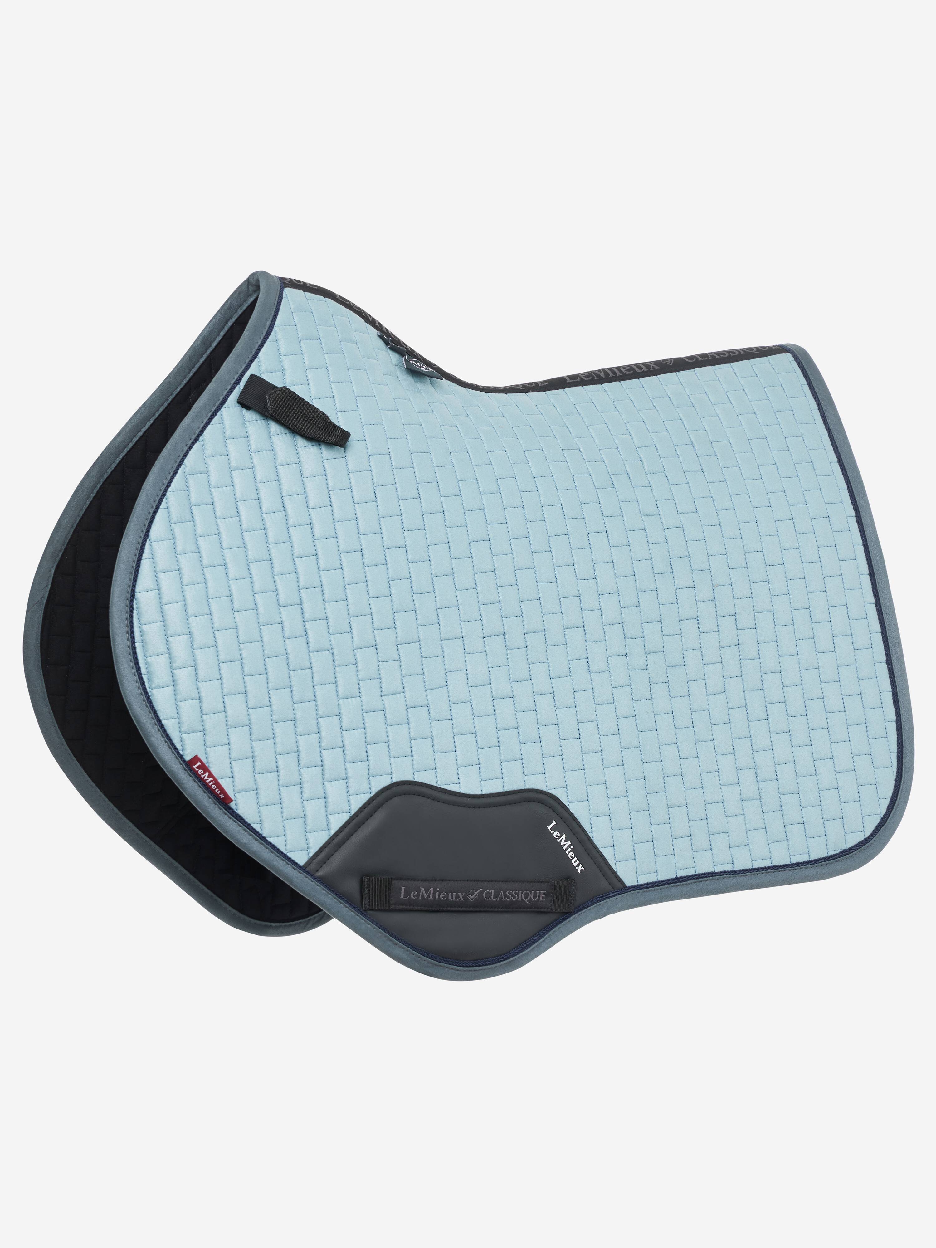 LeMieux Suede Close Contact Saddle Pad - Glacier