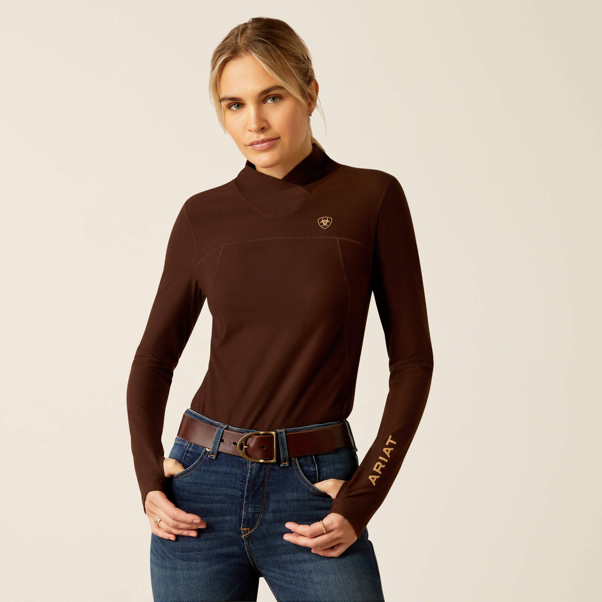 Ariat Lowell 3.0 Wrap Baselayer - Mole