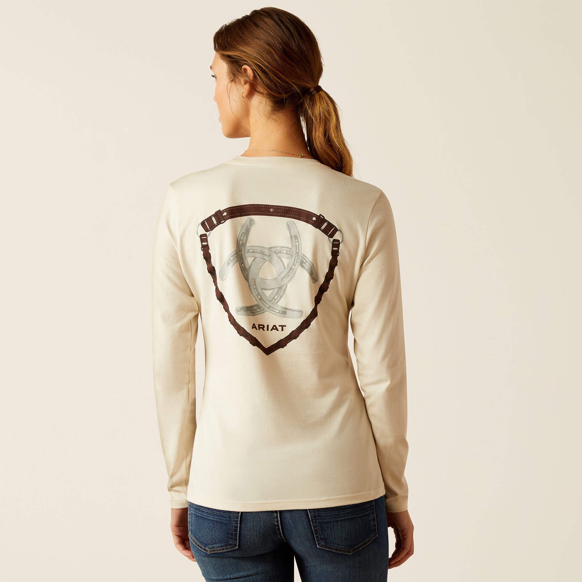 Ariat Rein Seal T-Shirt - Natural