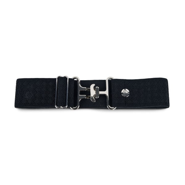 Ovation Elastic Webbed Belt - Black Diamond