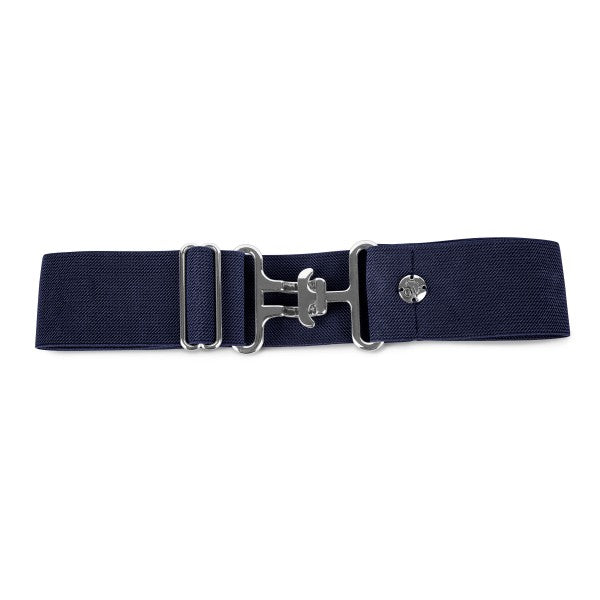 Ovation Elastic Webbed Belt - Navy