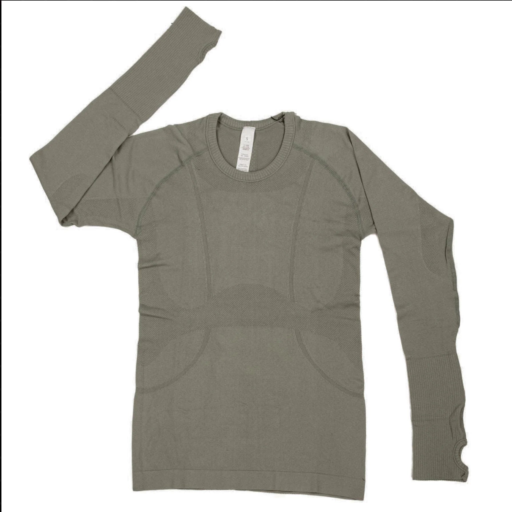 Equitation Tech Long Sleeve Top - Olive