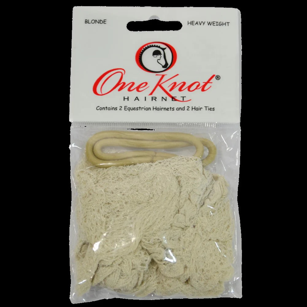 One Knot Hair Net - Heavy Weight - Blonde