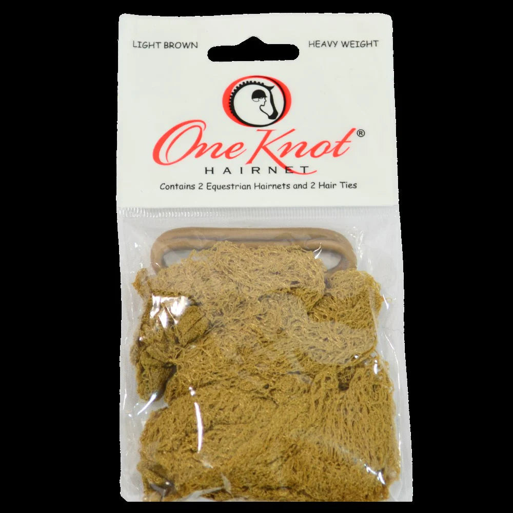 One Knot Hair Net - Heavy Weight - Light Brown