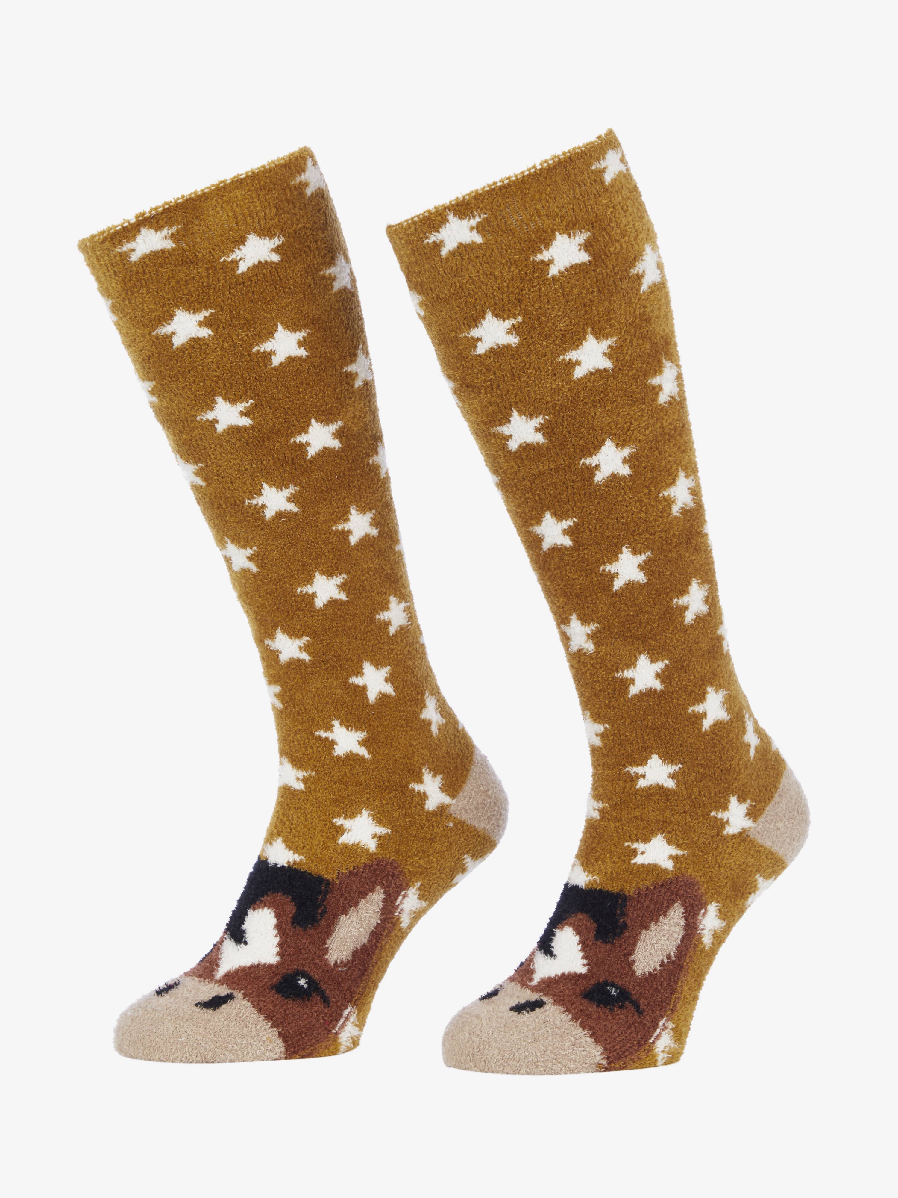 LeMieux Kids Fluffy Character Socks - Chancer