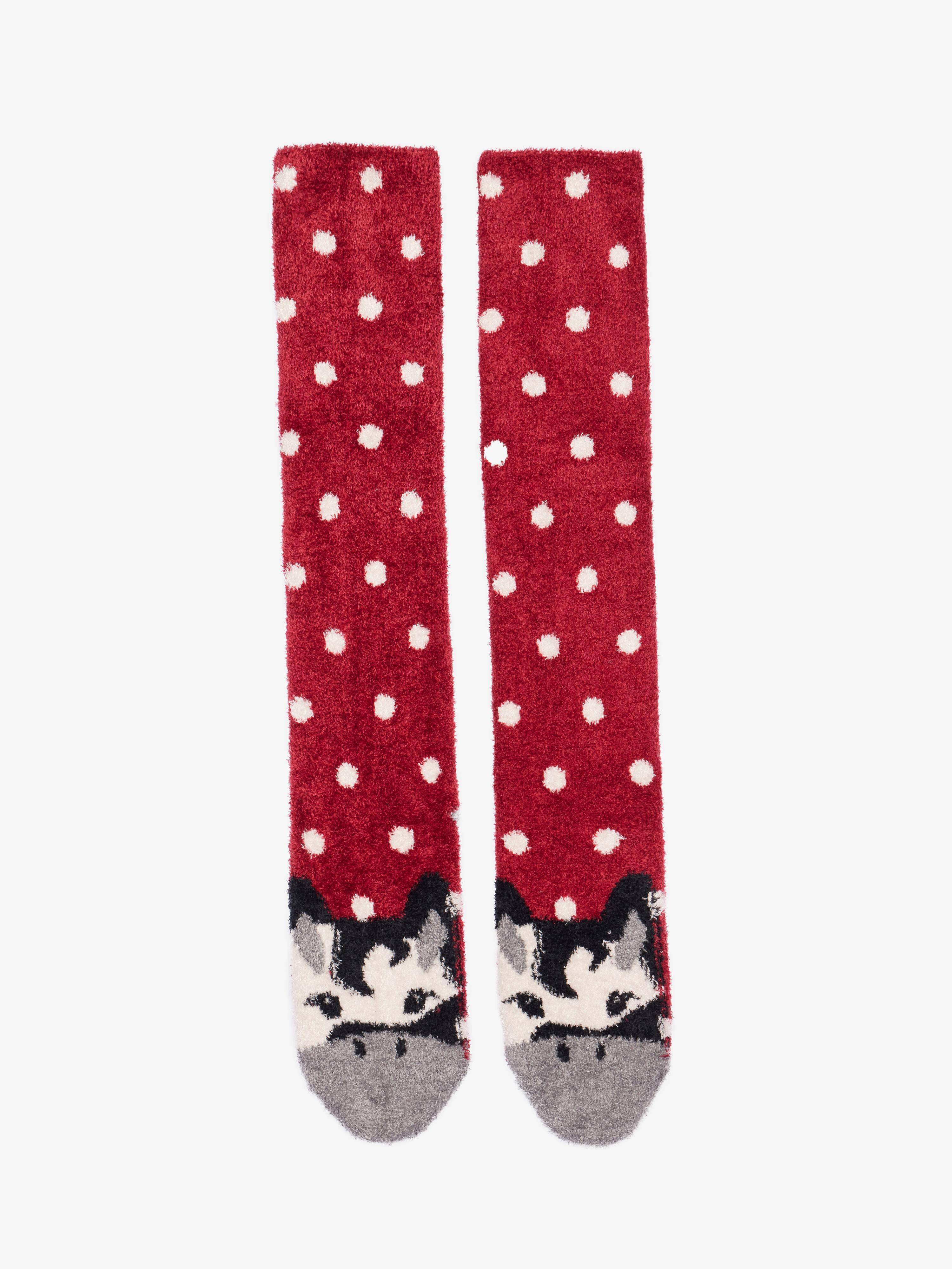 LeMieux Kids Fluffy Character Socks - Razzle