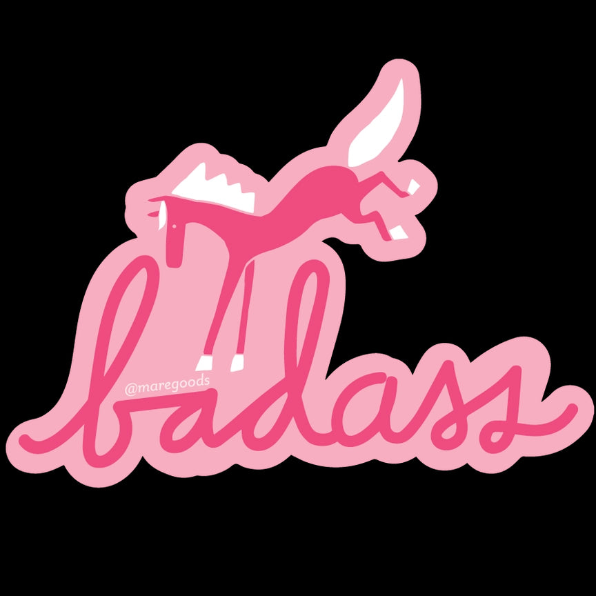 Mare Modern Goods Stickers - Badass Pink