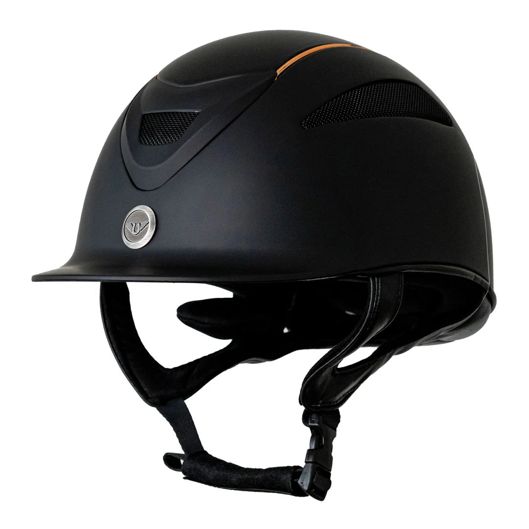 TuffRider Ventek Air Riding Helmet - Rose Gold