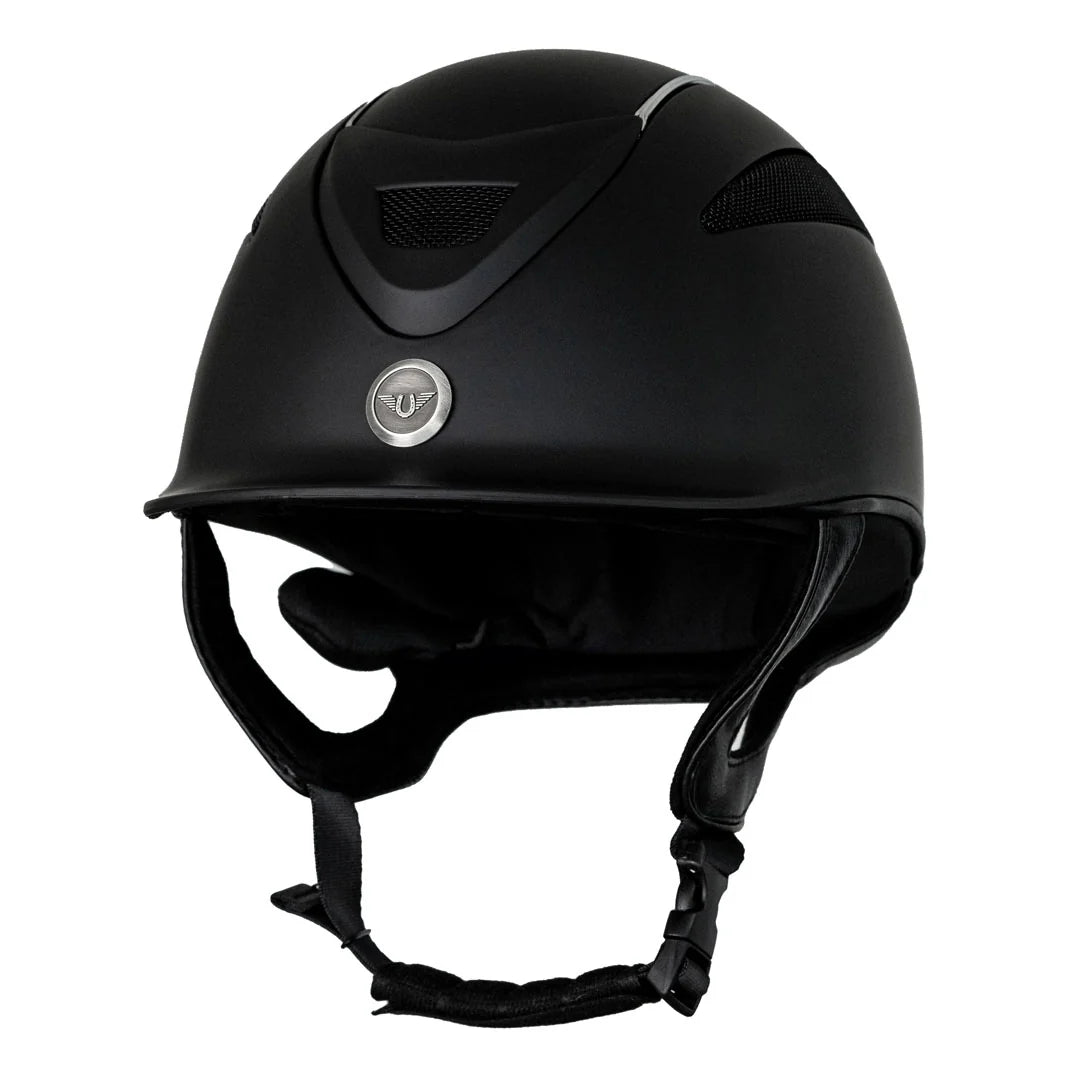 TuffRider Ventek Air Riding Helmet - Silver