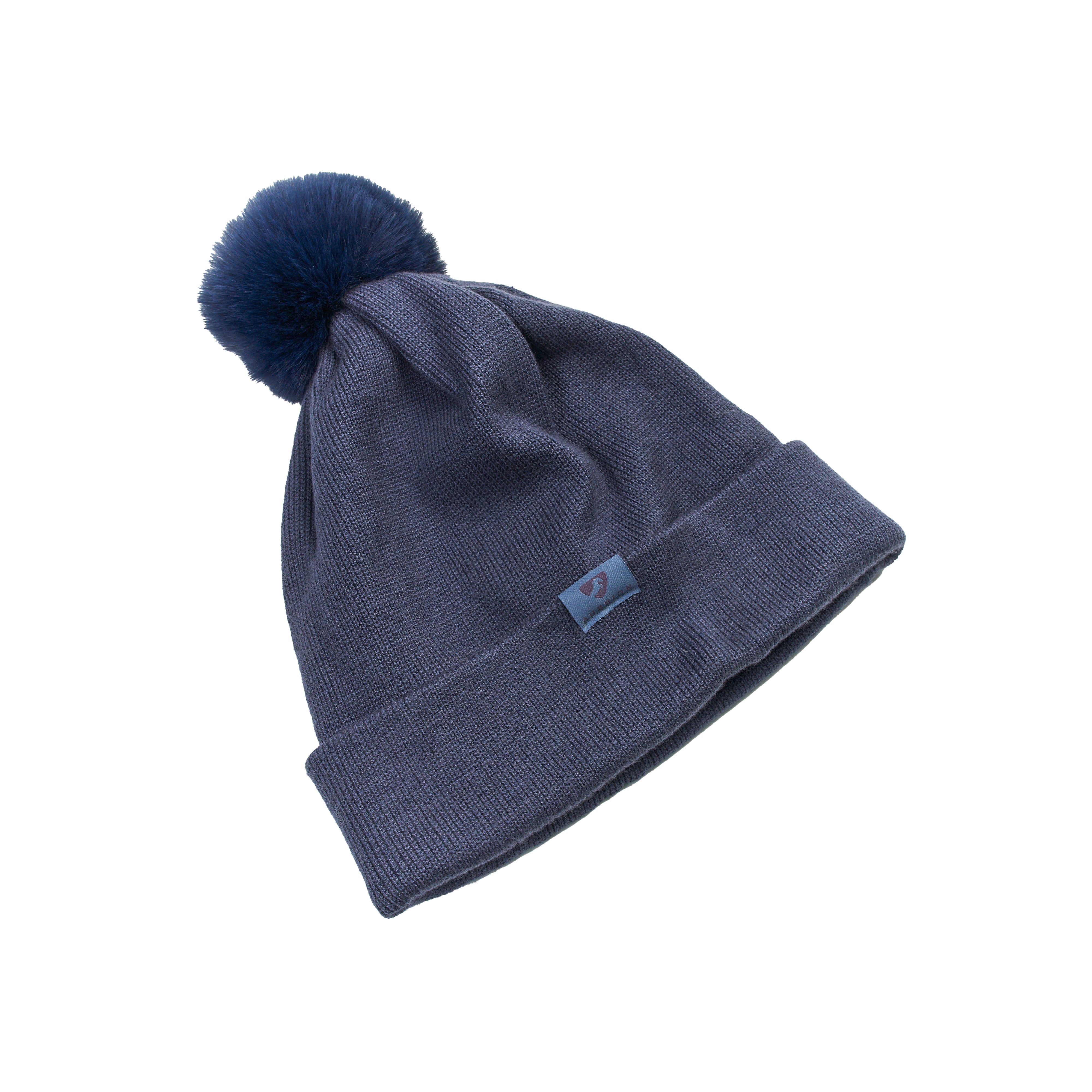 Aubrion Fleece Lined Bobble Hat - Blue